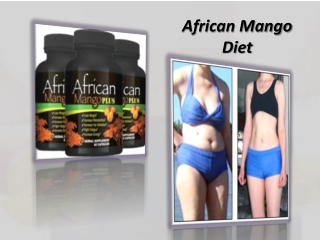 African Mango Diet