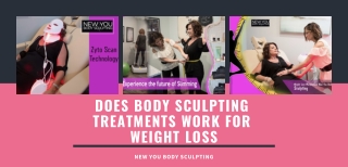 Body sculpting treatments at New you body sculpting