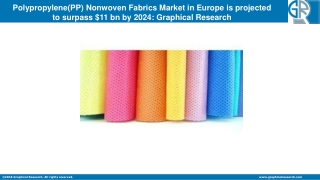 Europe PP (Polypropylene) Nonwoven Fabrics Market Growth Evolution, Trends Innovation, Key Venders, Forecasts to 2024