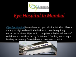 Eye specialist In Mumbai