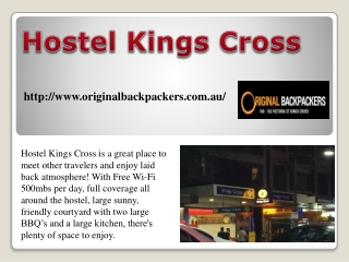 Hostel Kings Cross