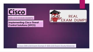 300-210 Cisco Practice Test Questions - 300-210 Dumps | Realexamdumps.com