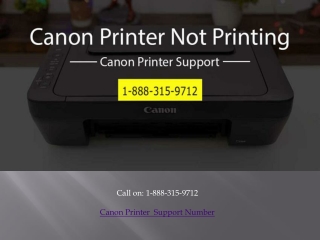 canon printer support number