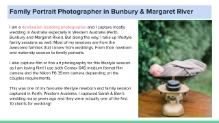 Family Portrait Photographer in Bunbury & Margaret River