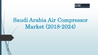 Saudi Arabia Air Compressor Market (2018-2024)