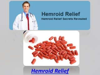 Hemroid Relief