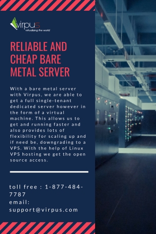 Reliable and cheap Bare Metal Server