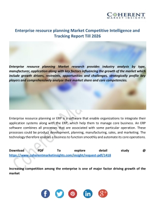 Enterprise Resource Planning Market