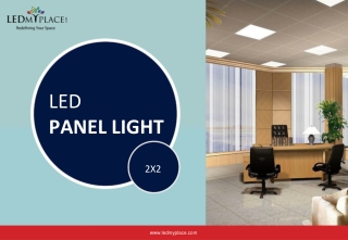 2x2 Dimmable LED Panel Light Is Best for Workplace, But Why?