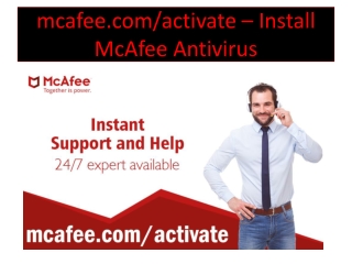 mcafee.com/activate