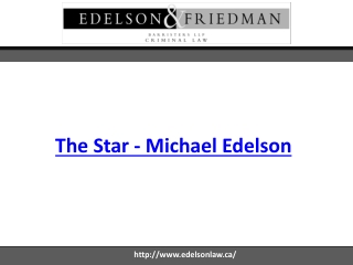 The Star - Michael Edelson