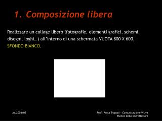 Composizione libera