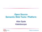 Open Source Semantic Web Tools