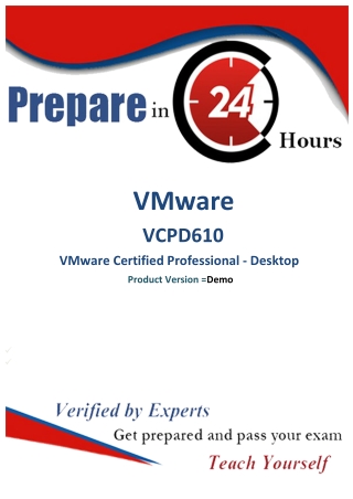 Daily Update VMware VCPD610 Questions Realexamdumps.com