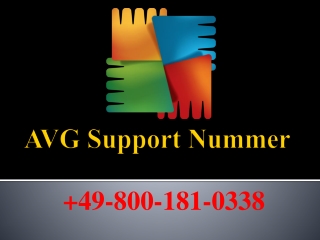 AVG Support Nummer 49-800-181-0338
