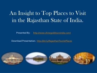 Best Places to Visit in Rajasthan State of India