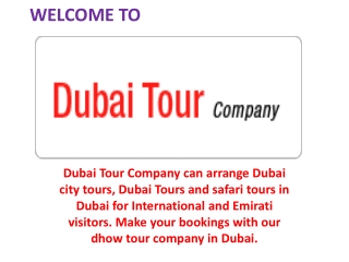 Exciting Tour And Travel Packages From Dubai And Uae