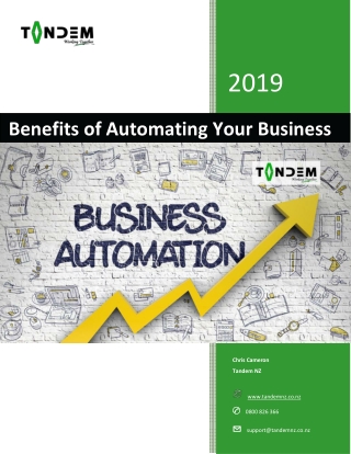 Benefits of Automating Your Business