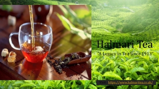 Halmari Tea Organic Tea Leaves UK