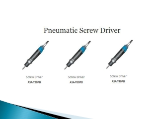 Buy Pneumatic Screwdriver Online At An Economical Rate