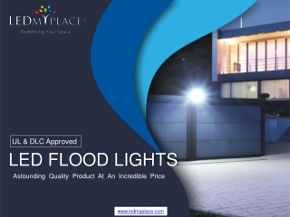 Why LED Flood Lights Are Ideal For Warehouse Lighting?