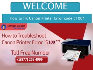 How to fix error code 5100 on your printer.