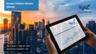 Europe Sodium Nitrate Market to Witness 3.8% CAGR During 2018–2023