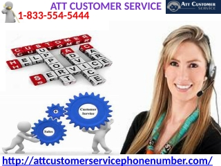Speak to our experts at ATT Customer Service 1-833-554-5444