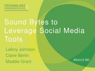 Association Social Media Soundbytes