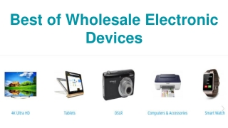 Best of Wholesale Electronic Devices