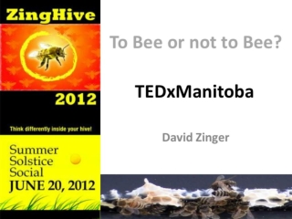 Zing hive TEDxManitoba february 2012