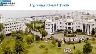 Engineering Colleges In Punjab