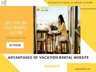 Advantages of owning vacation rental website-Airbnb clone HomestayDNN
