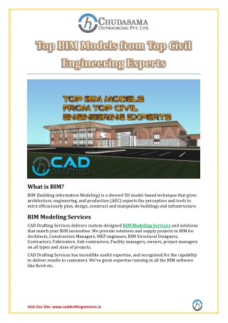 Top BIM Models From Top Civil Engineering Experts