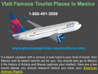 Visit Famous Tourist Places in Mexico