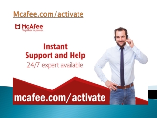 mcafee.com/activate - Download, Install & Activate McAfee