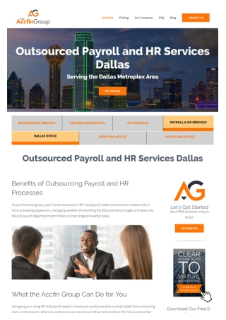 Dallas Outsourced Payroll Service Provider