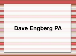 Dave Engberg PA
