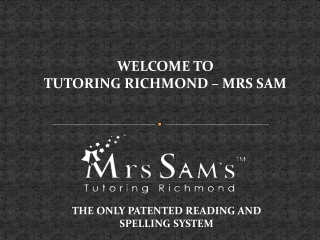 Math Tutoring – Tutoring Richmond Mrs. Sam