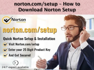 norton.com/setup – How to Download Norton Setup