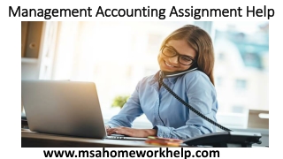 Management Accounting Assignment Help