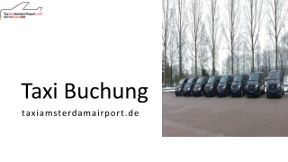 Taxi Buchung