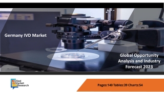 Germany IVD Market - Ongoing R&D Activities Related To IVD Are Anticipated To Present New Opportunities