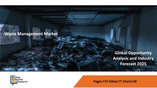 Waste Management Market Analysis 2025