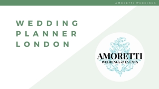 Wedding Planner London