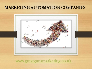 Marketing automation companies
