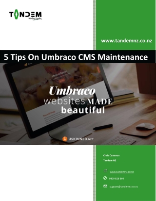 Know How to Maintain Umbraco