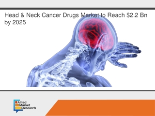 Head & Neck Cancer Drugs Market to show $2.2 Bn by 2025, Globally