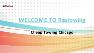Cheap Towing Chicago | Rastowing