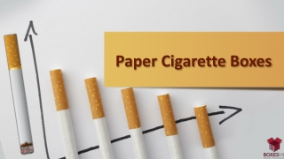 Paper Cigarette Boxes